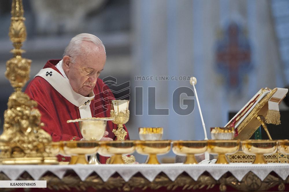 Mass To Mark The Feast Of Apostoles Peter And Paul - Vatican