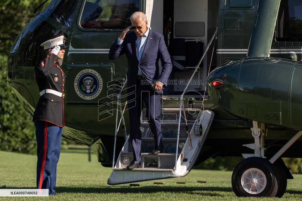 United States President Joe Biden travels to La Crosse, Wisconsin to deliver remarks.