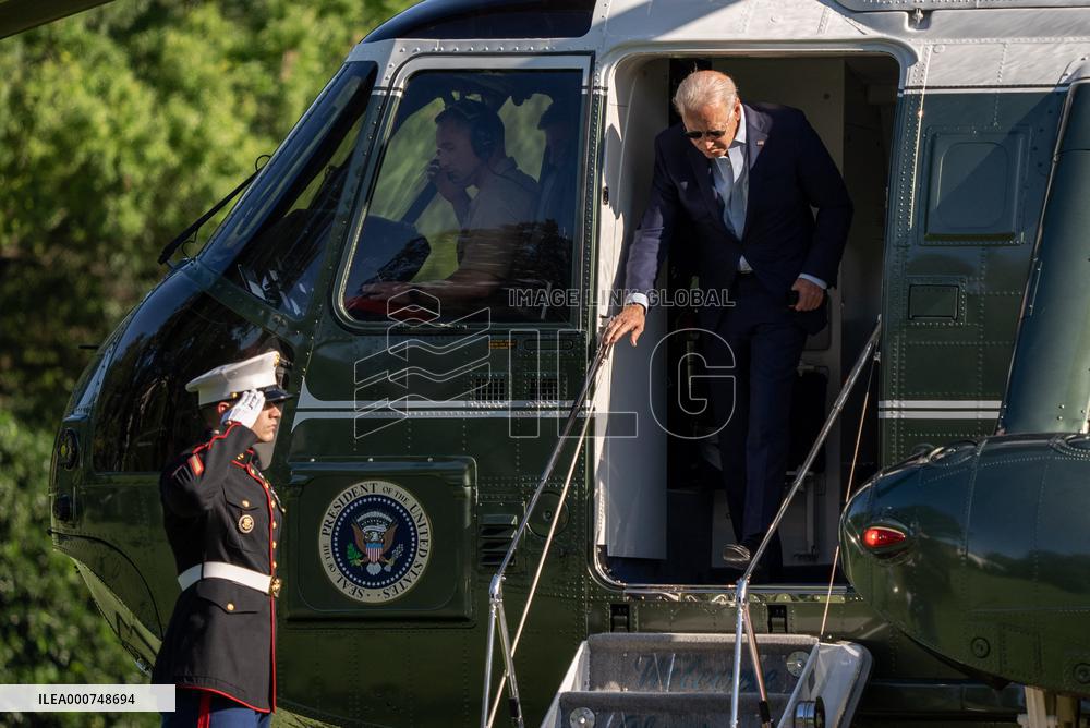 United States President Joe Biden travels to La Crosse, Wisconsin to deliver remarks.