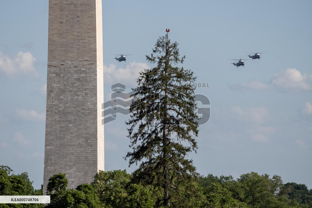 United States President Joe Biden travels to La Crosse, Wisconsin to deliver remarks.