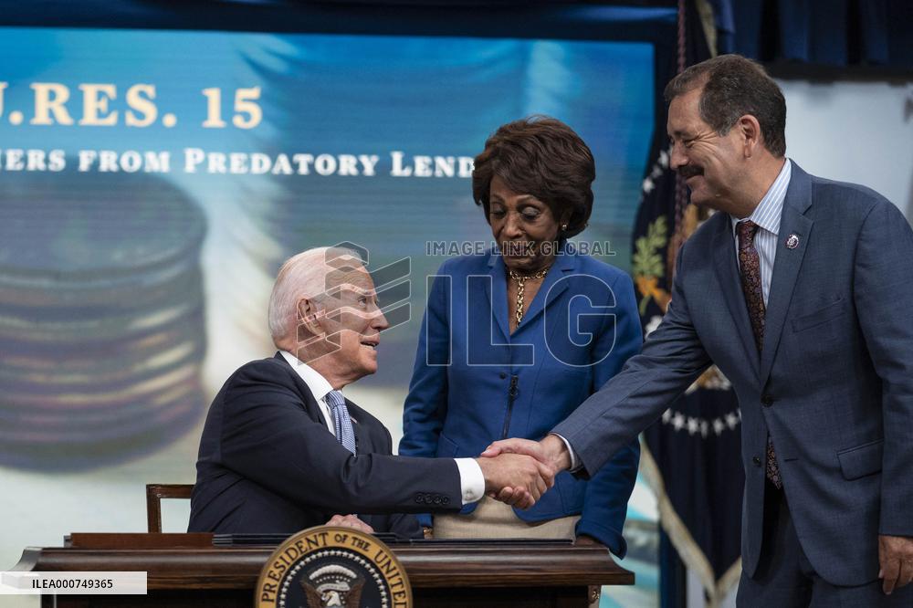 President Biden Signs Congressional Review Act Bills
