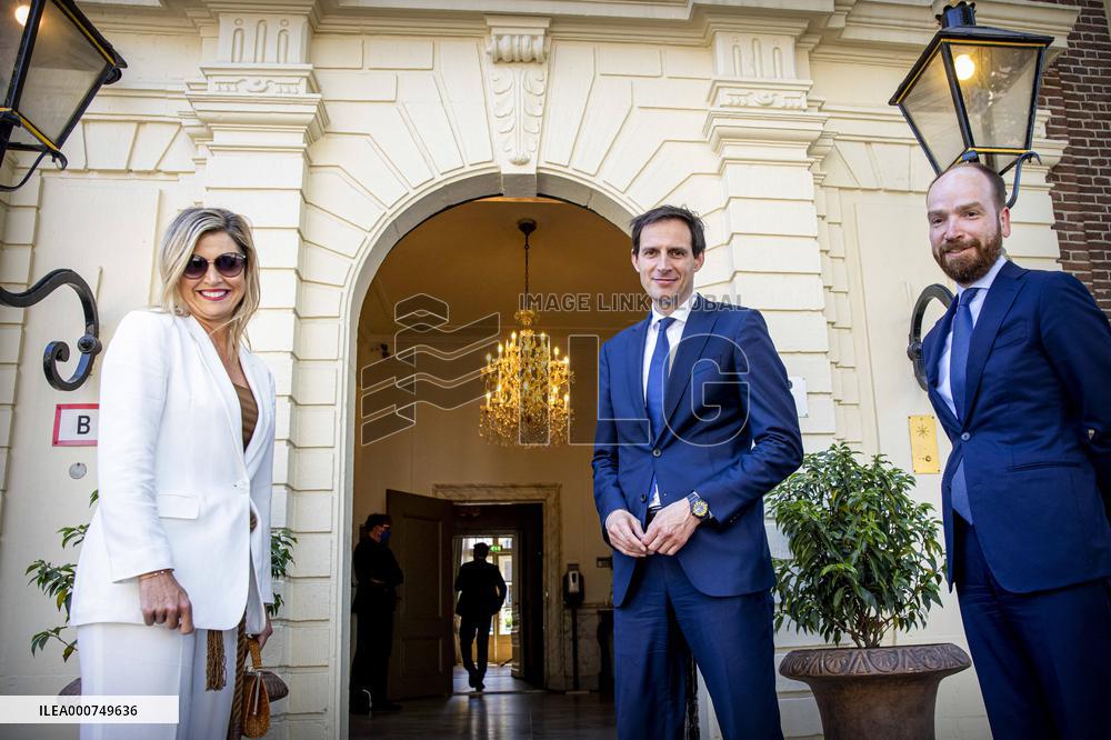Queen Maxima At The Symposium Of The Money Wise Platform - The Hague