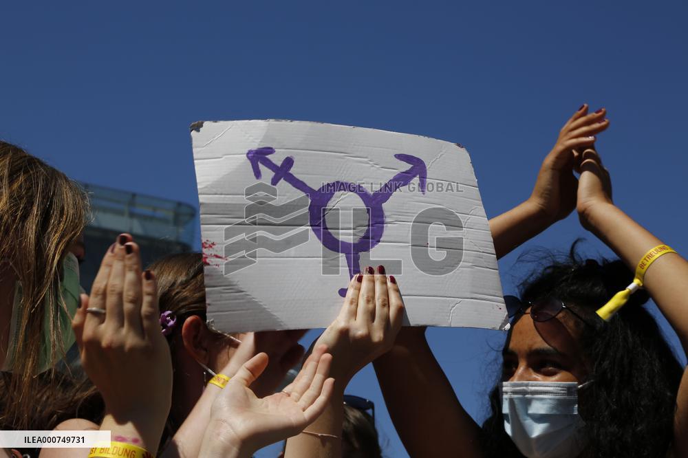 Women's Strike In Bern - Switzerland