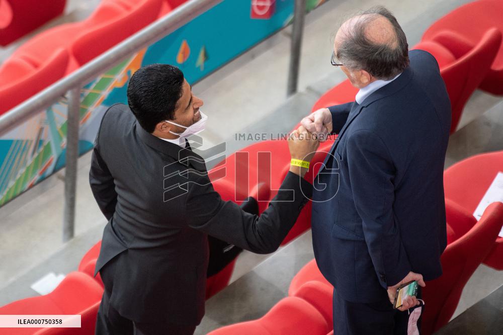 France v Germany - UEFA Euro 2020: Group F - Celebrity