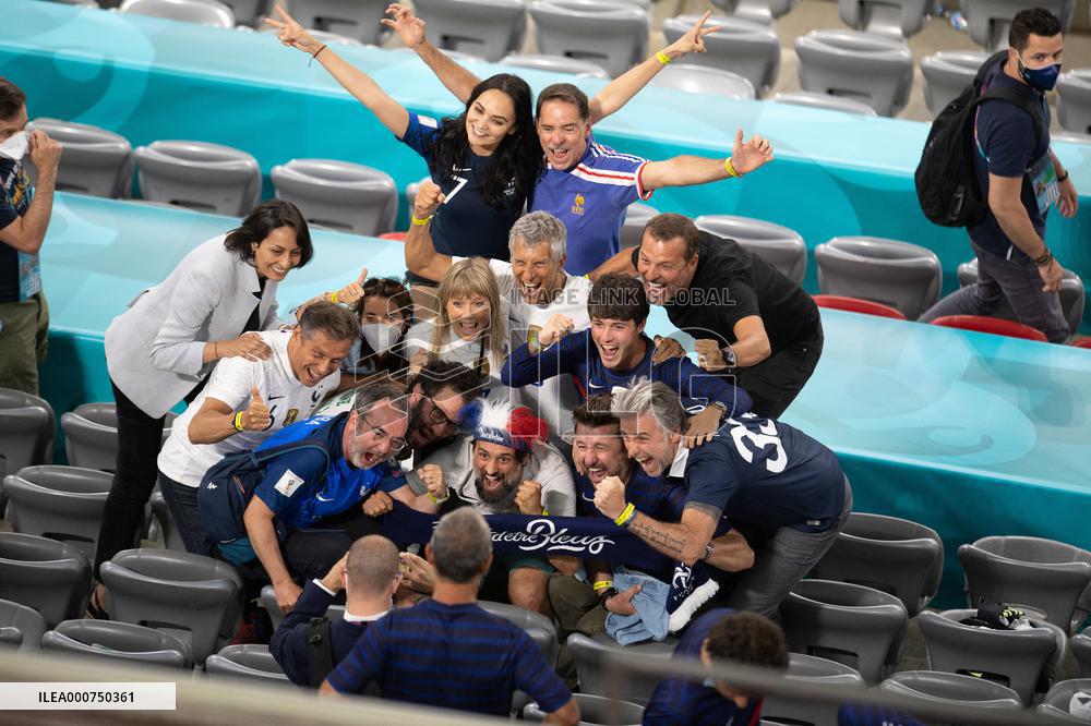 France v Germany - UEFA Euro 2020: Group F - Celebrity