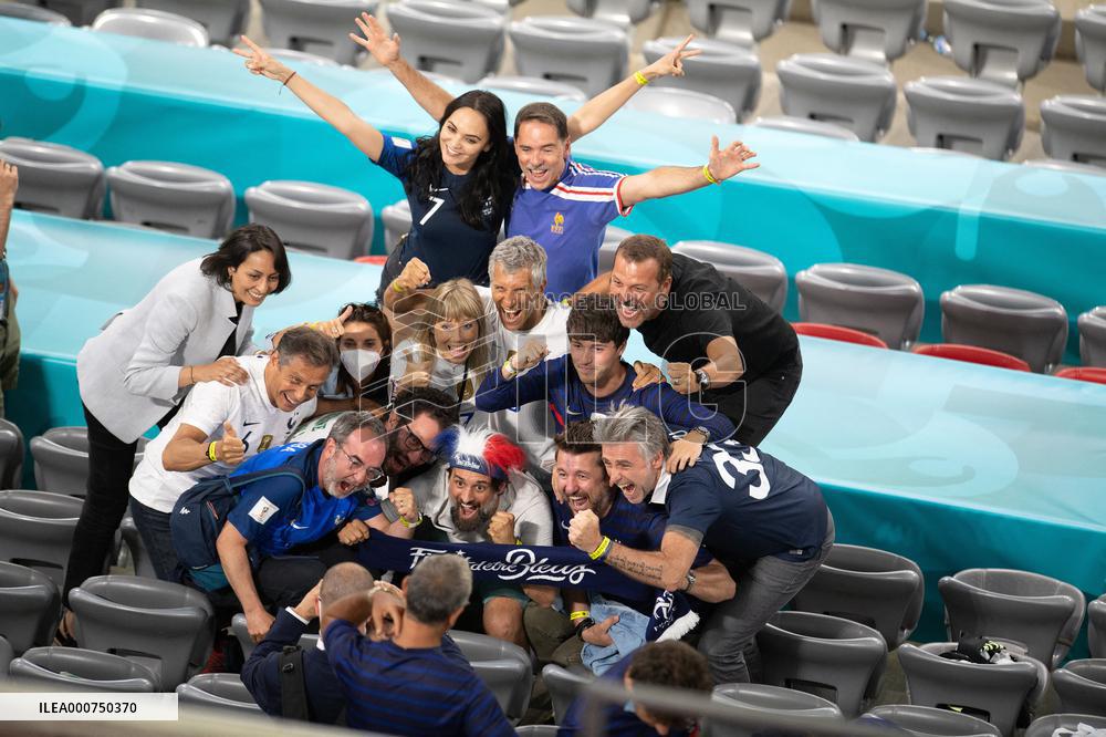 France v Germany - UEFA Euro 2020: Group F - Celebrity