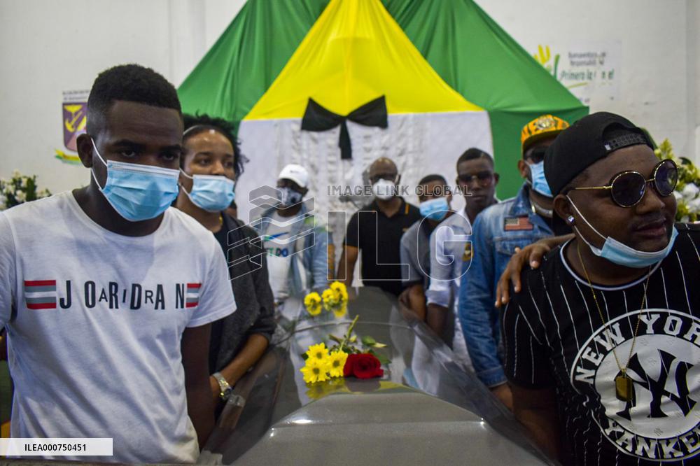 Family and Relatives Attend Junior Jein's Funeral Service Admid Assasination