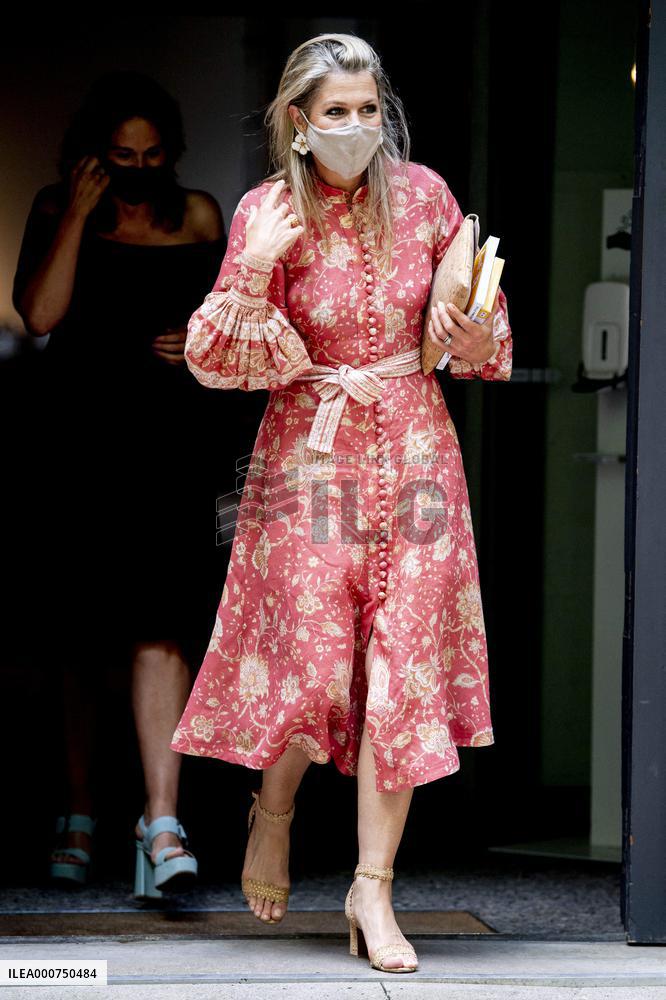 Queen Maxima Visits Villa Pinedo Buddy Program - Maarssen