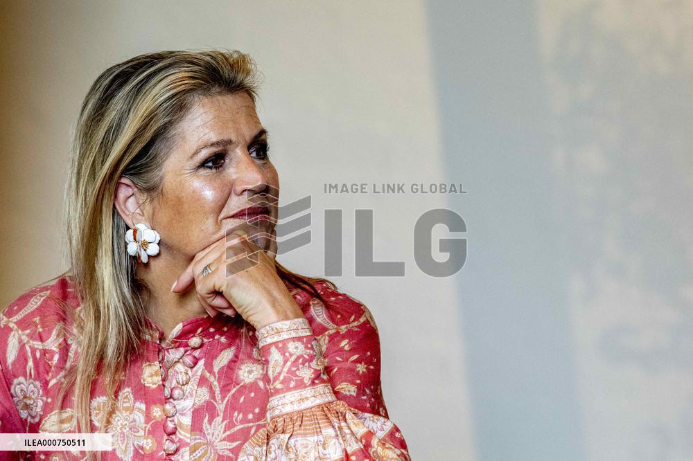 Queen Maxima Visits Villa Pinedo Buddy Program - Maarssen