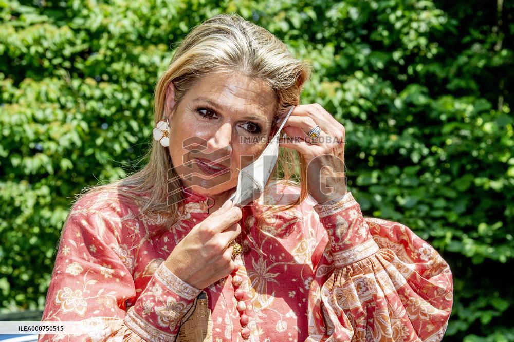 Queen Maxima Visits Villa Pinedo Buddy Program - Maarssen