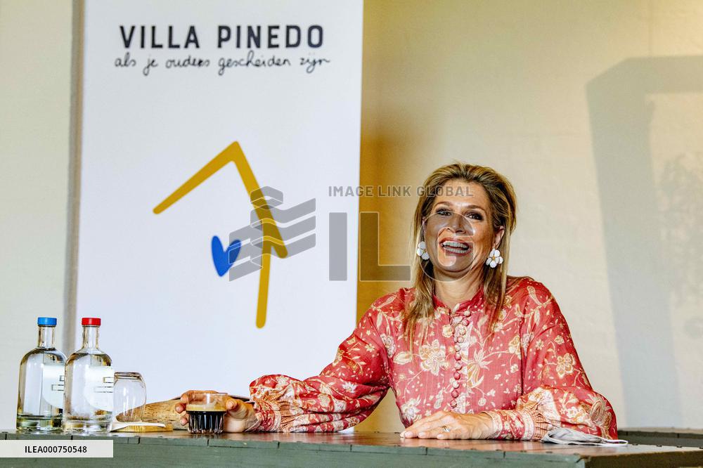Queen Maxima Visits Villa Pinedo Buddy Program - Maarssen