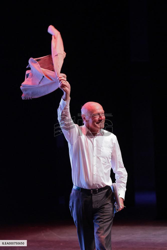 Meeting of Alain Rousset- Regionals elections