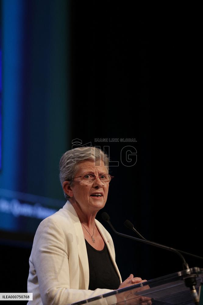Meeting of Genevieve Darrieussecq - Regionals elections