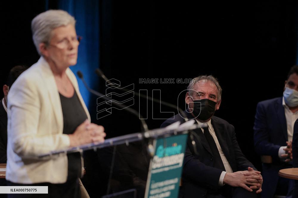 Meeting of Genevieve Darrieussecq - Regionals elections