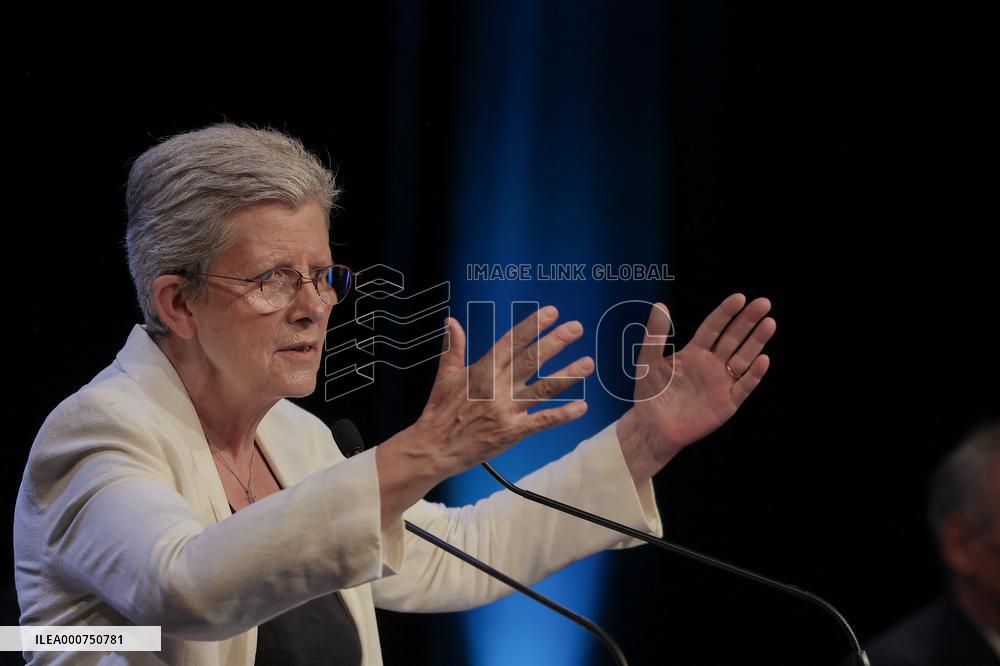 Meeting of Genevieve Darrieussecq - Regionals elections
