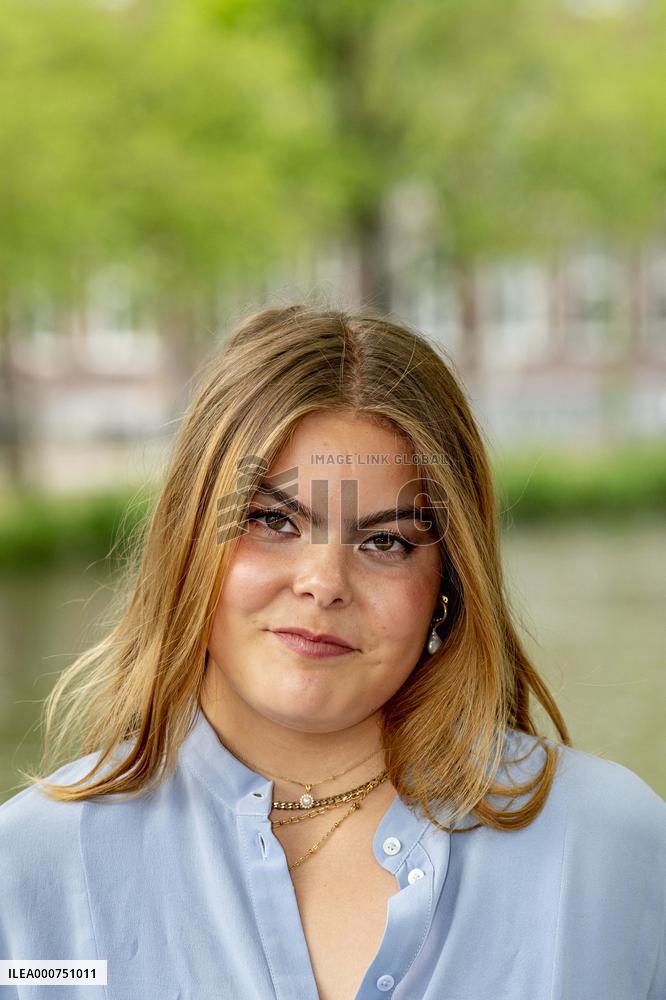 Countess Eliose During Her Book Presentation - Amsterdam