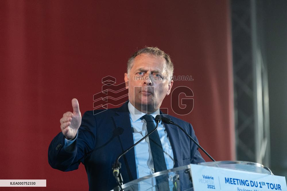 Valerie Pecresse last campaign Meeting - Boulogne Billancourt