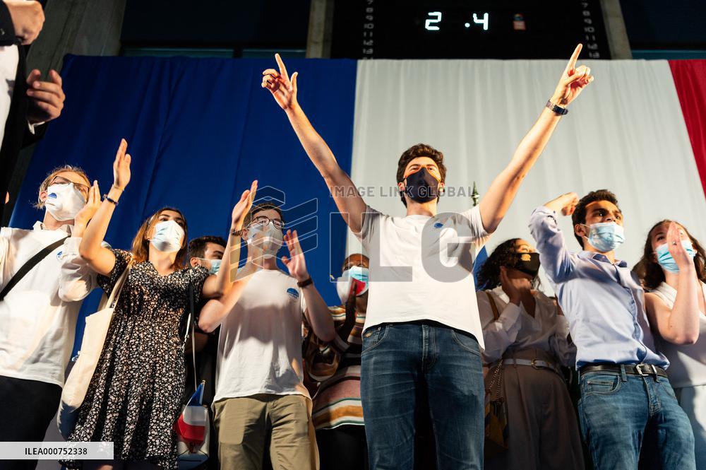 Valerie Pecresse last campaign Meeting - Boulogne Billancourt