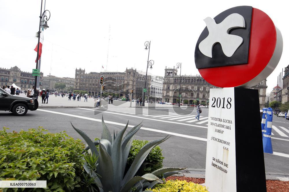 Anti-monuments placed as attempt to demand Justice - Mexico