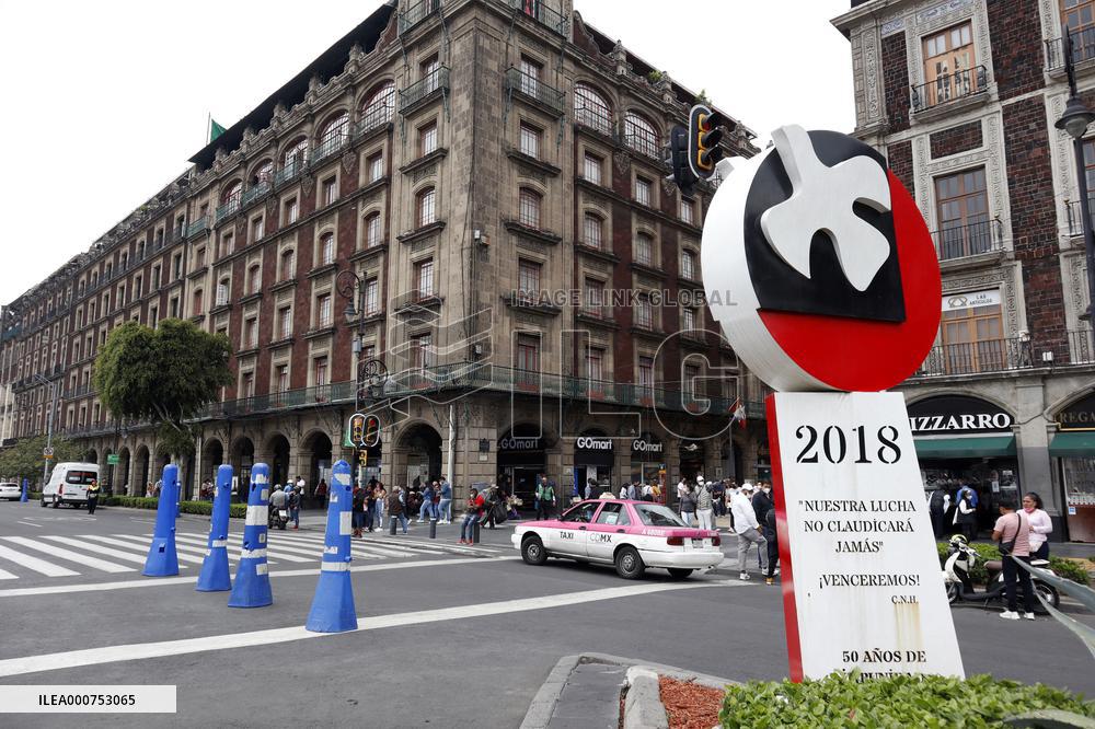 Anti-monuments placed as attempt to demand Justice - Mexico