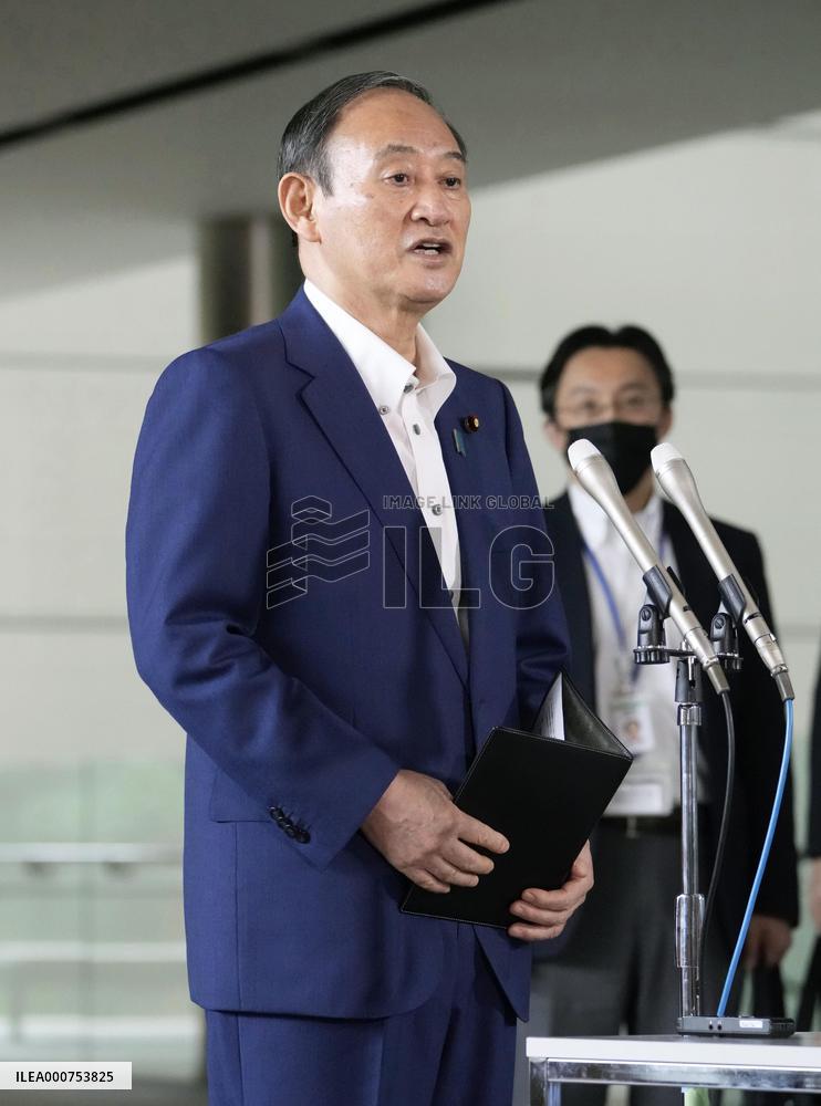 One year since Japan PM Suga's inauguration