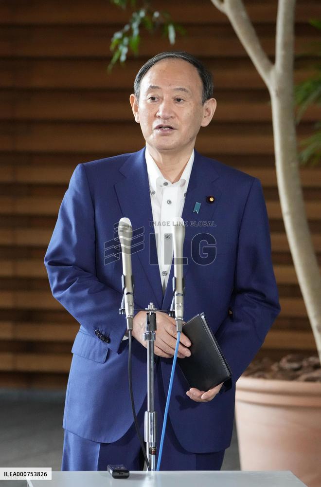 One year since Japan PM Suga's inauguration