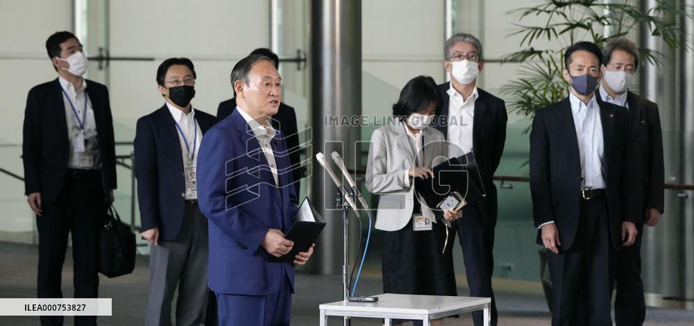 One year since Japan PM Suga's inauguration