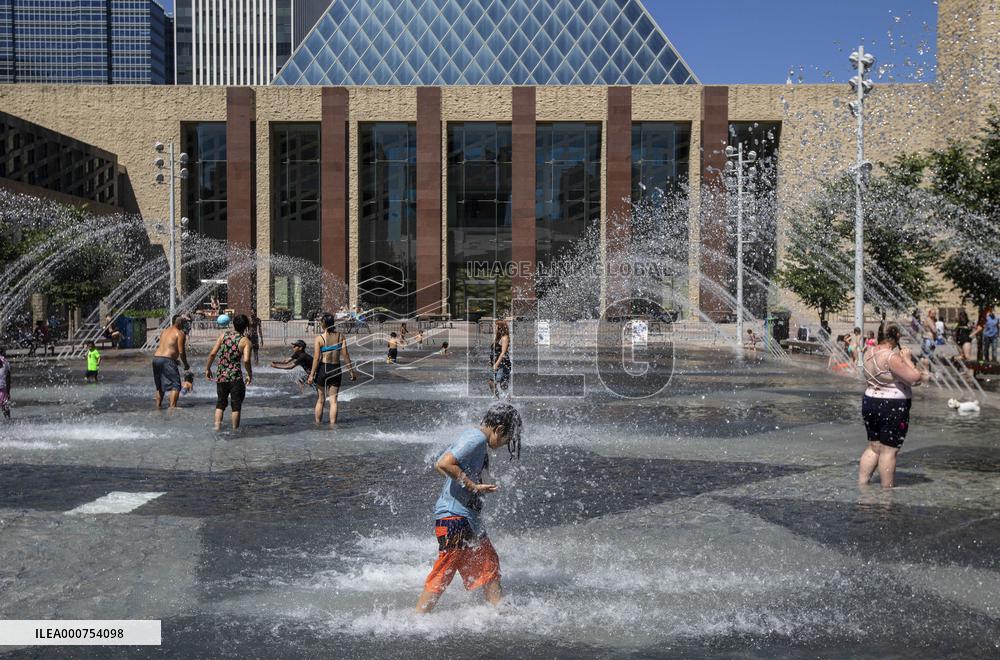 Heat Dome Planted Over Alberta - Canada