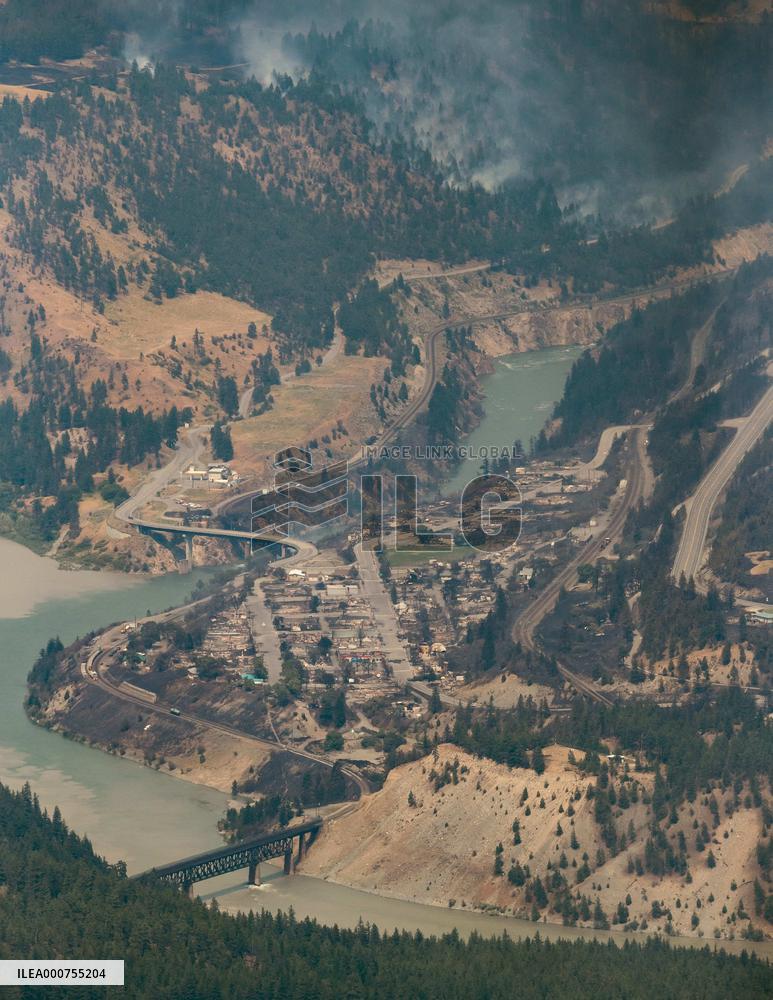 Heatwave Record Village Overwhelmingly Burned - Canada