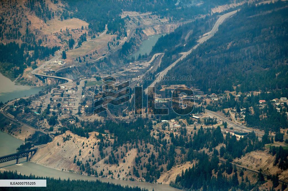 Heatwave Record Village Overwhelmingly Burned - Canada