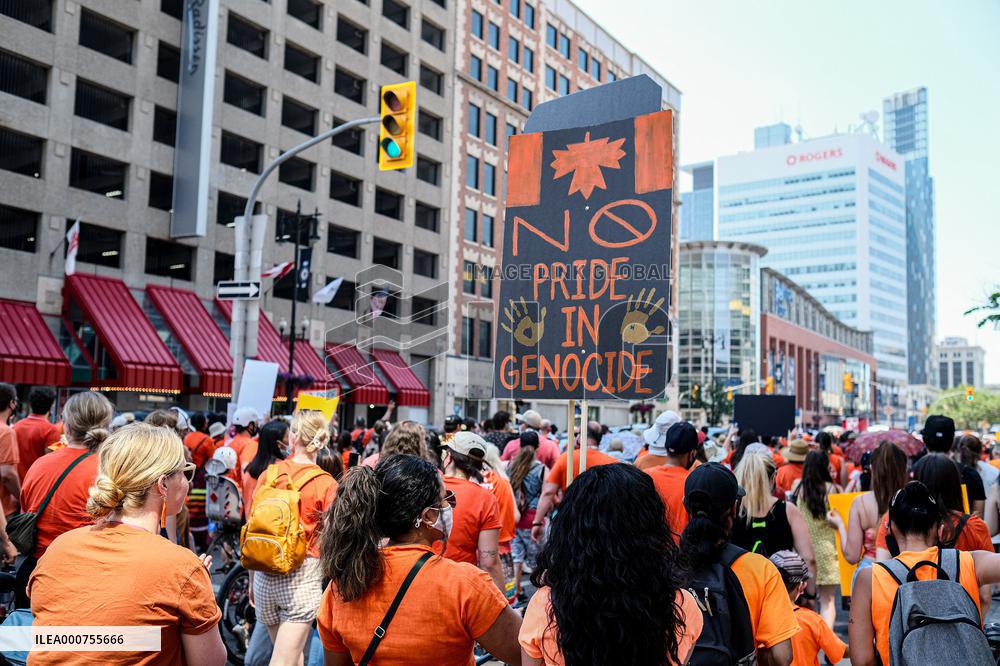 Cancel Canada Day - Protest In Solidarity With Indigenous People