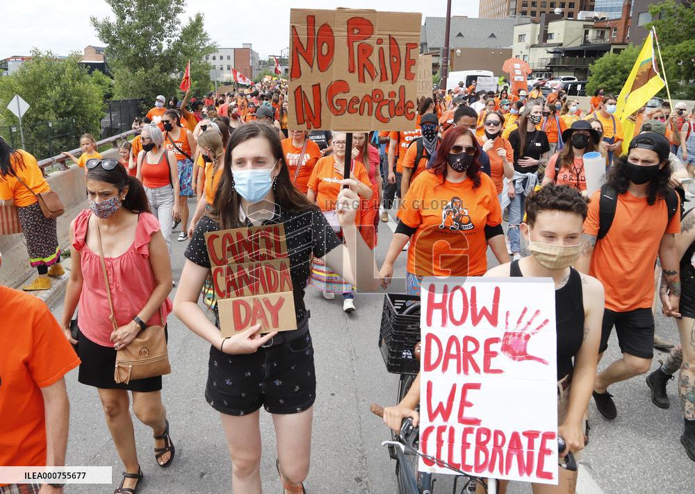 Cancel Canada Day - Protest In Solidarity With Indigenous People