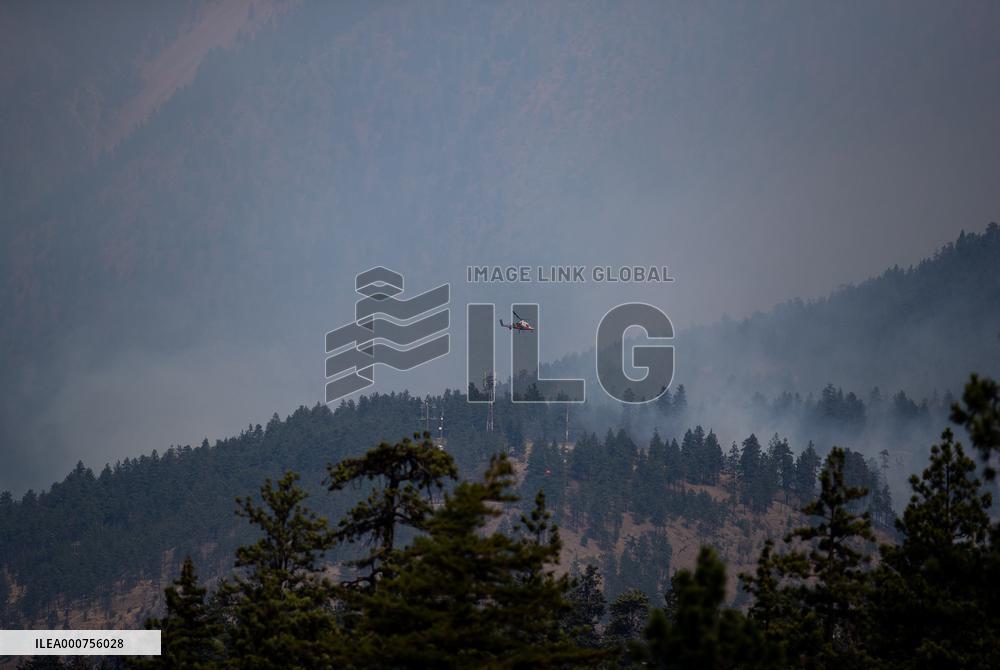 Wildfire Rages In Lytton - British Colombia