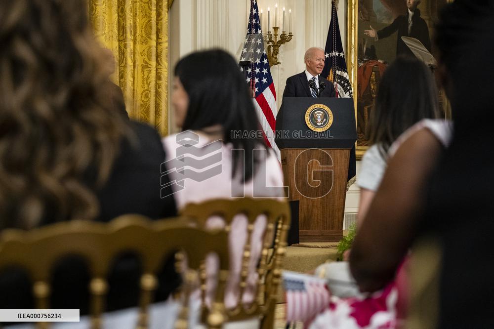 Naturalization Ceremony At The White House - Washington