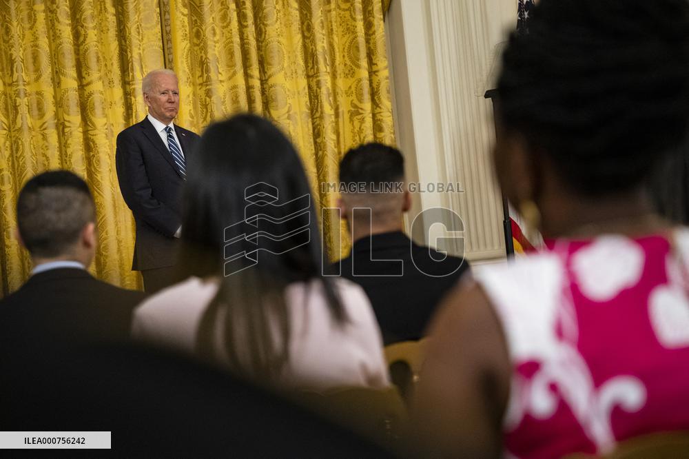 Naturalization Ceremony At The White House - Washington
