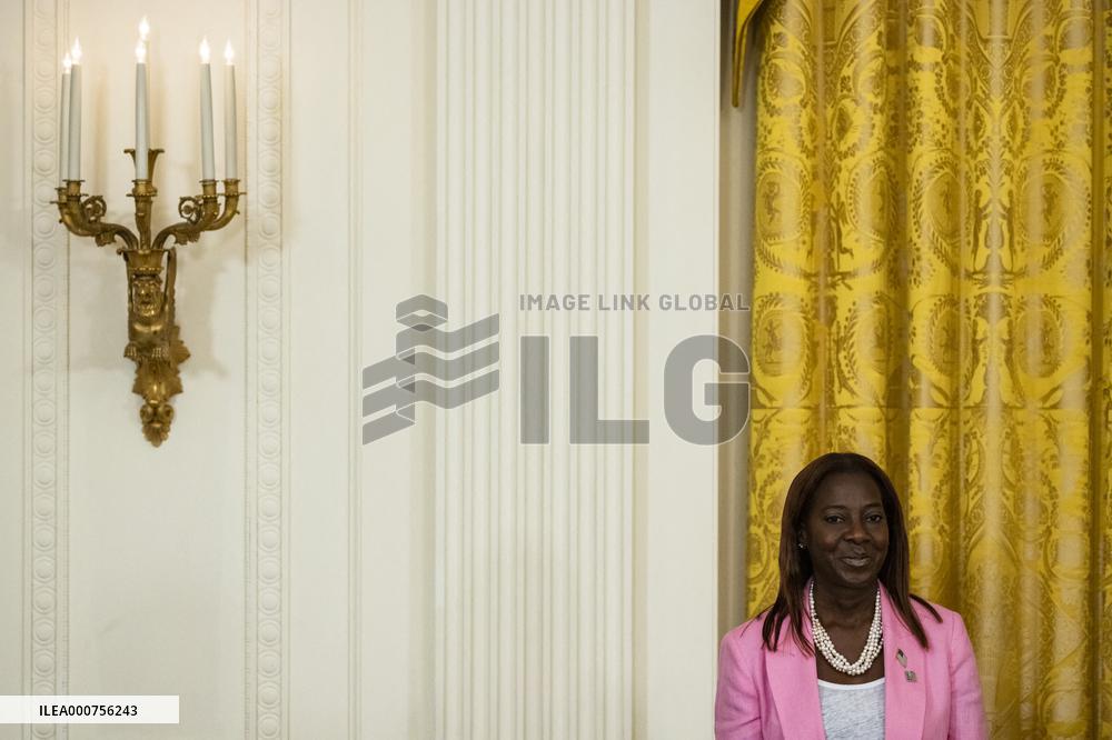 Naturalization Ceremony At The White House - Washington