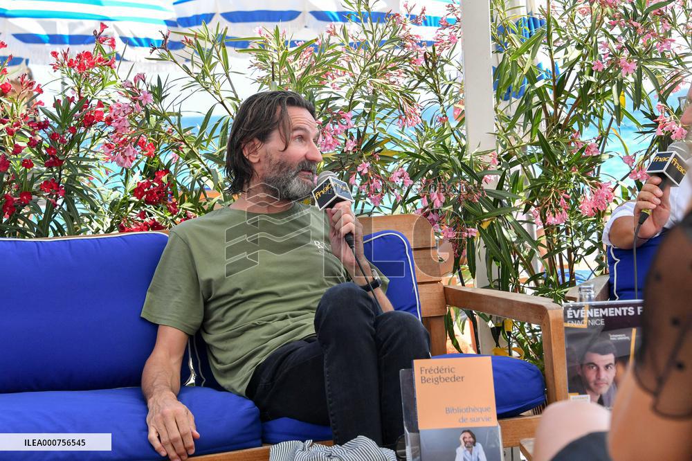 Frederic Beigbeder Book Signing - Nice