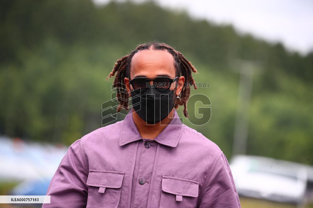 Lewis Hamilton At F1 Grand Prix of Austria - Spielberg