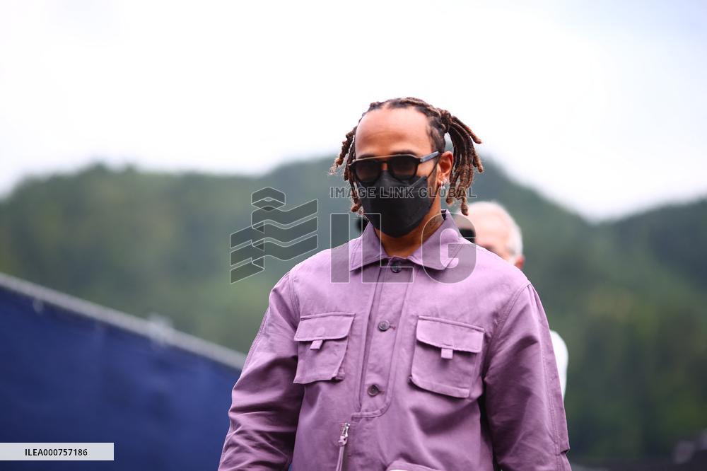 Lewis Hamilton At F1 Grand Prix of Austria - Spielberg