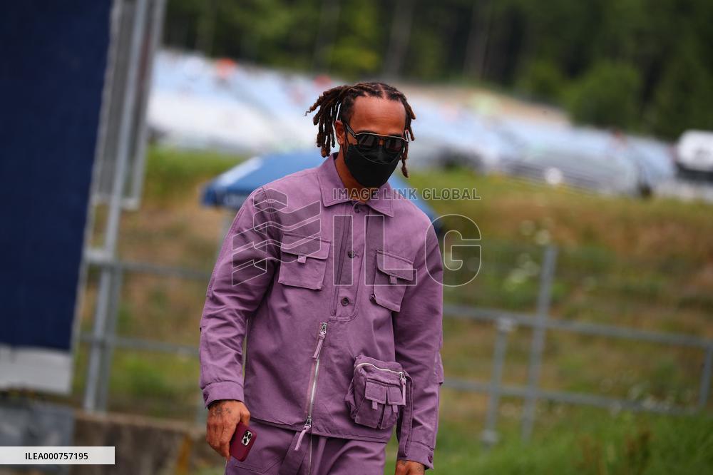 Lewis Hamilton At F1 Grand Prix of Austria - Spielberg