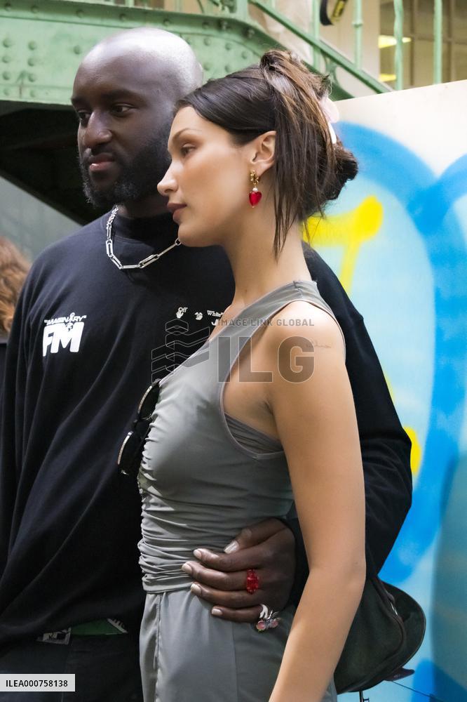 PFW - Bella Hadid Models For Off-White