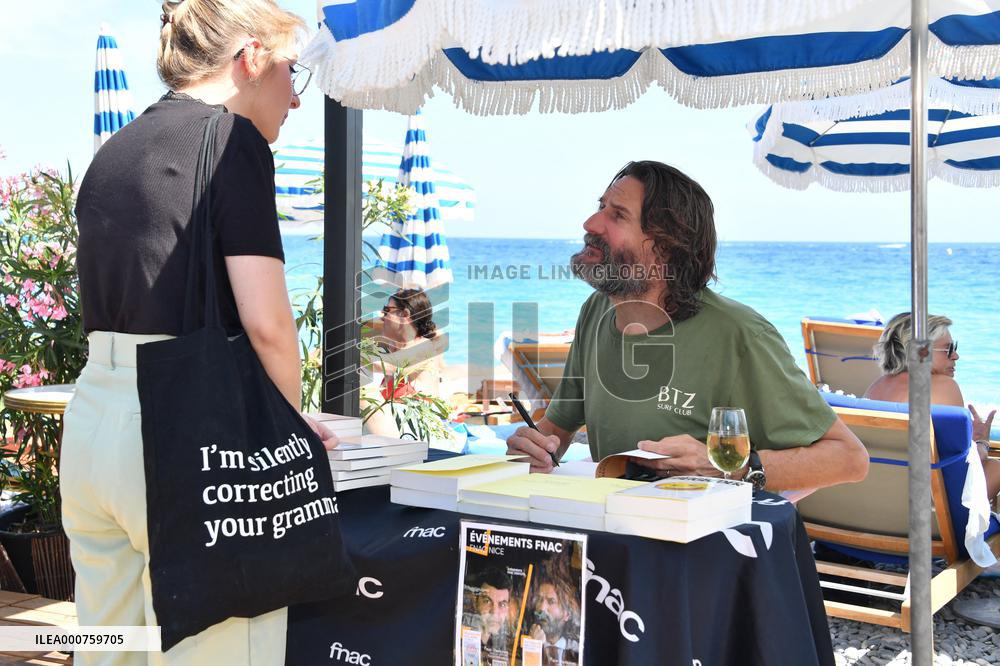 Frederic Beigbeder Book Signing - Nice