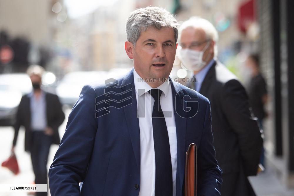 Meeting at Les Republicains headquarters - Paris