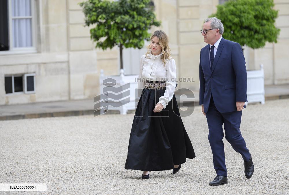 State Dinner At The Elysee - Paris