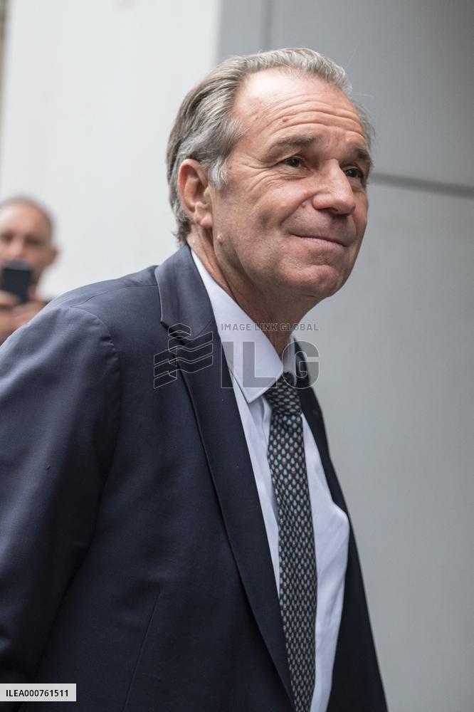 Meeting at Les Republicains headquarters - Paris
