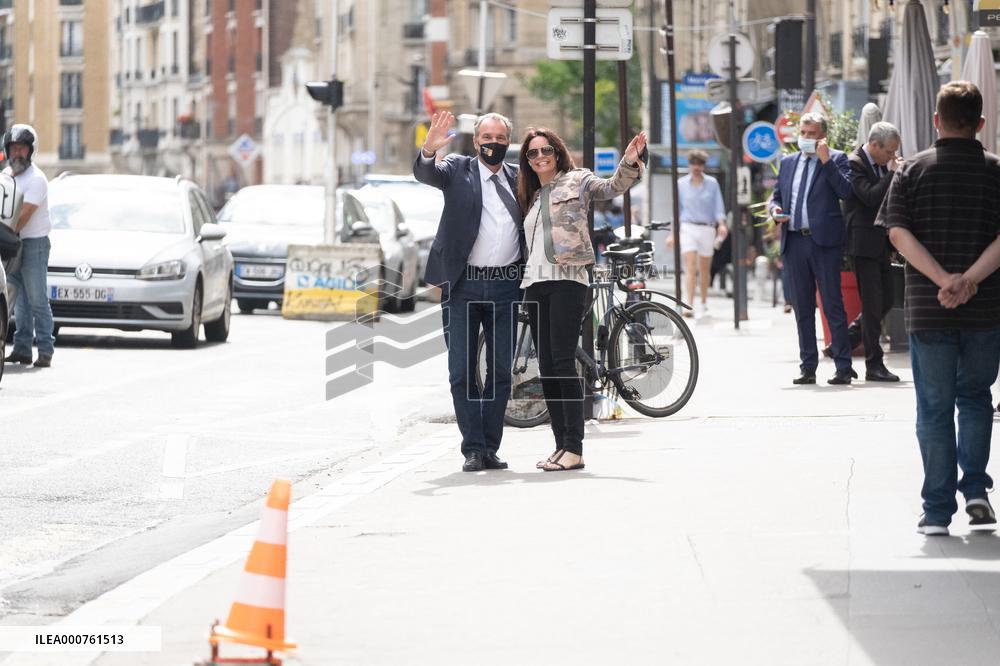 Meeting at Les Republicains headquarters - Paris