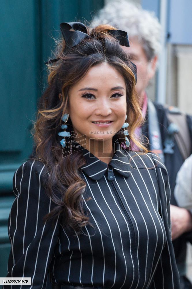 Arrivals - Giorgio Armani Prive Haute Couture Fall-Winter 2021-2022 Show - Paris NB