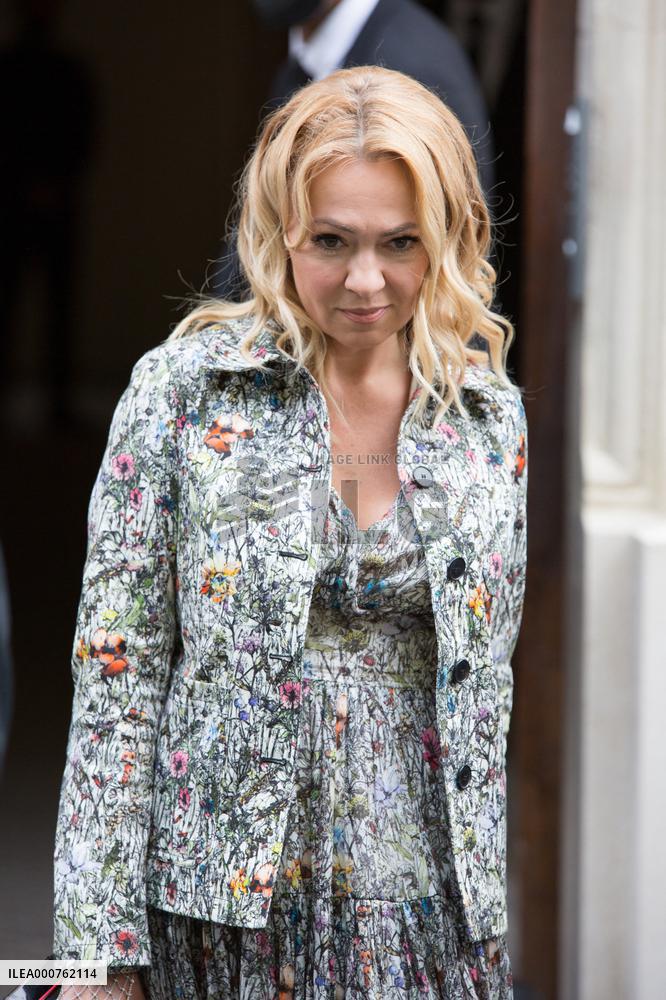 Arrivals -  Balenciaga fashion show - Paris Nb