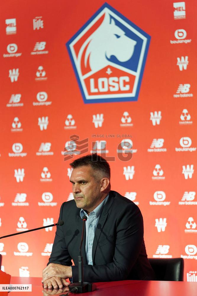 LOSC New Head Coach Jocelyn Gourvennec - Lille