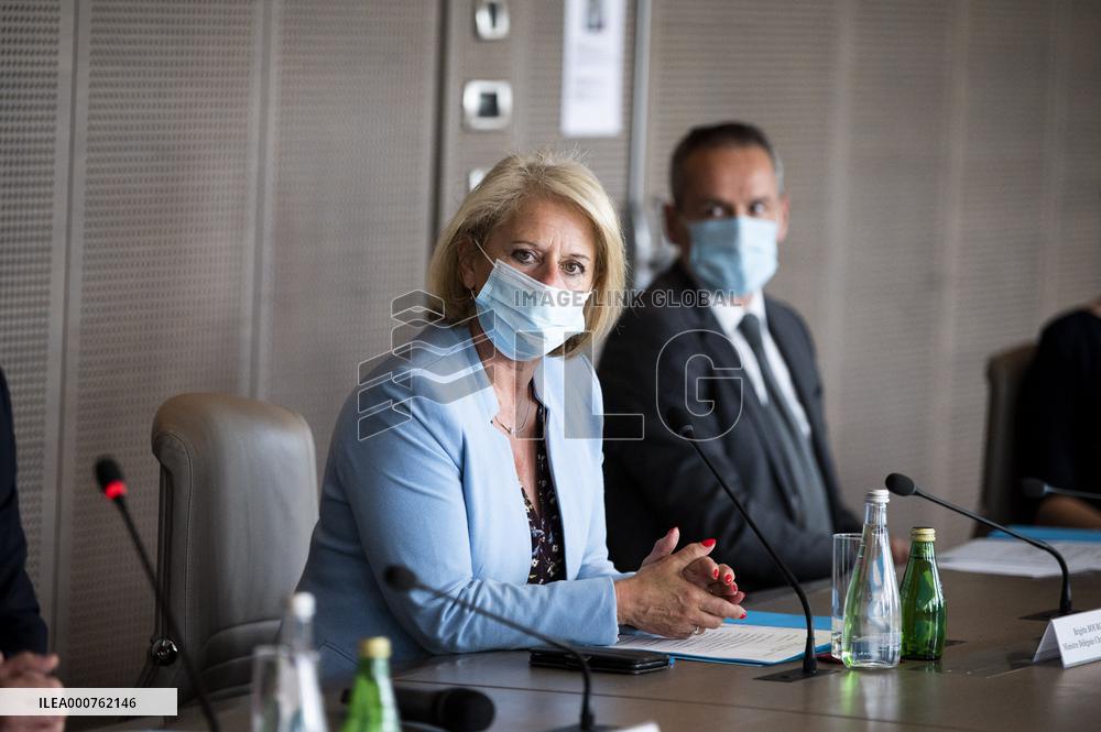 Olivier Veran meets with Health sector representatives